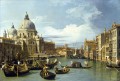 Der Canal Grande und die Kirche des Salute Canaletto